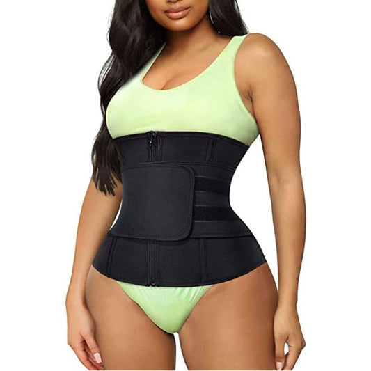 Women Waist Trainer Cincher Belt Tummy Control Sweat Girdle Workout Slim Belly Band for Weight Loss