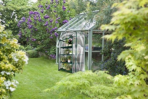 Home-Complete Mini Greenhouse-4-Tier Indoor Outdoor Sturdy Portable Shelves-Grow Plants, Seedlings, Herbs, or Flowers in Any Season-Gardening Rack