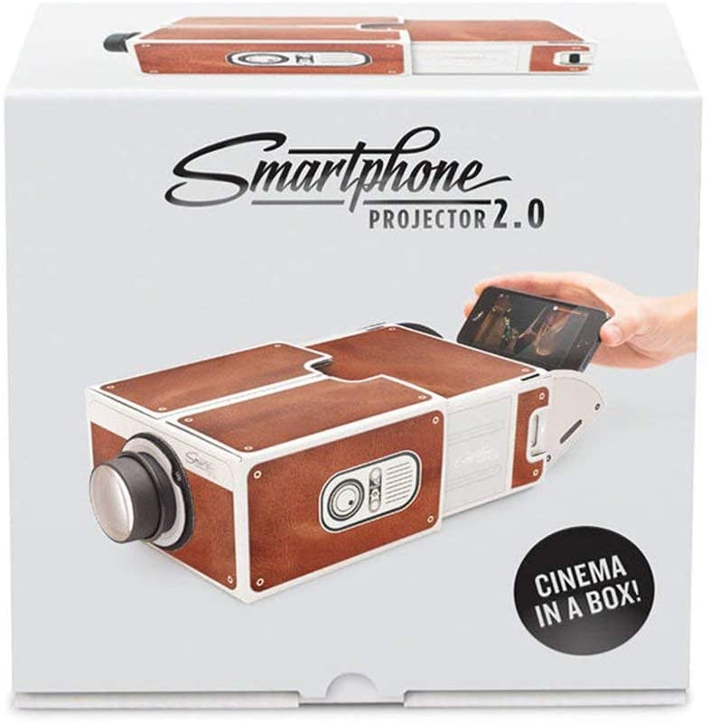 Mini Portable Cardboard Smart Phone Projector for Home Theater Projector Audio Or Video