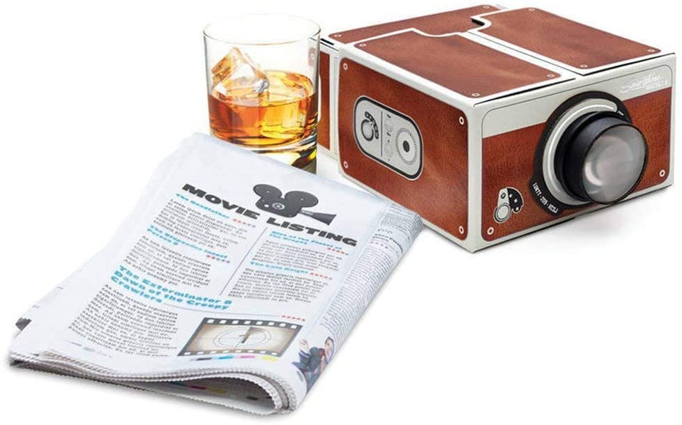 Mini Portable Cardboard Smart Phone Projector for Home Theater Projector Audio Or Video